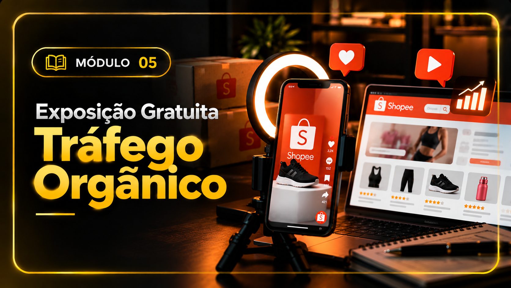 Módulo 05 — Exposição Gratuita — Tráfego Orgânico